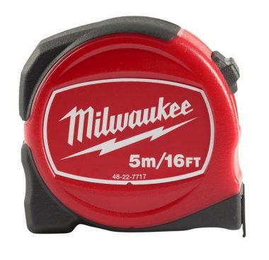 Рулетка MILWAUKEE SLIMLINE S5-16/25 5 м/16" 48227717 ― MILWAUKEE