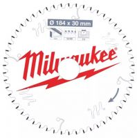 Пильный диск MILWAUKEE для циркулярной пилы по алюминию 184x30x2,4x54 4932471299