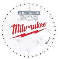 Пильный диск MILWAUKEE для циркулярной пилы по дереву 165x15.87x1.6x40 4932471312