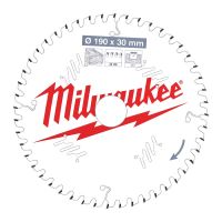 Пильный диск MILWAUKEE для циркулярной пилы по дереву 190x30x2,1x48 4932471380