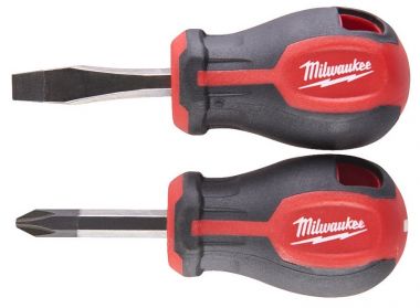 Набор коротких отверток магнитных с трехгранной рукояткой (2шт) MILWAUKEE 4932471810 ― MILWAUKEE