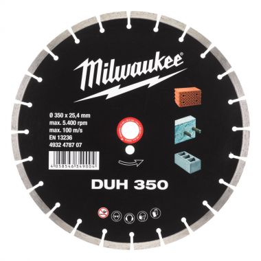 Алмазный диск MILWAUKEE DUH 350 4932478707 ― MILWAUKEE