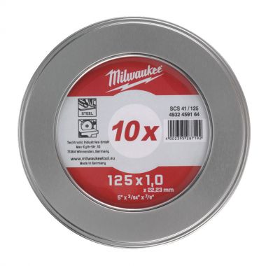 Отрезной диск MILWAUKEE SCS 41/125x1 PRO+ 10шт 4932478998 ― MILWAUKEE