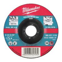 Шлифовальные диски по металлу SG 27 MILWAUKEE 4932490098