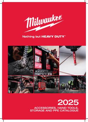 Каталог оснастки, ручного инструмента, СИЗ и систем хранения MILWAUKEE 2025