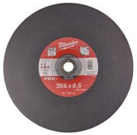 Отрезной диск по металлу SC 41/355x2,5мм PRO+ MILWAUKEE 4932451505