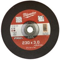 Отрезной диск по камню CC 42/230х3мм PRO+ MILWAUKEE 4932451500