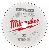 Пильный диск MILWAUKEE для циркулярной пилы по дереву 160x20x2,2x48 4932471291