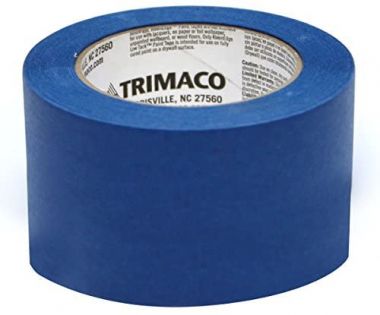 Скотч малярный для локальной защиты пов-тей (24 мм x 50 м) BLUEDGE® Trimaco 125170 ― MILWAUKEE