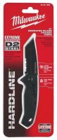 Нож MILWAUKEE HARDLINE Serrated выкидной с зазубренным лезвием 48221998