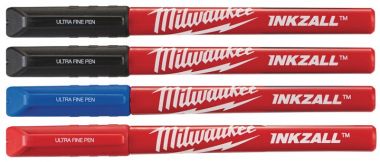 Набор ручек MILWAUKEE INKZALL Fine Tip (Синий/Красный/Черный) тонких 48223165 ― MILWAUKEE