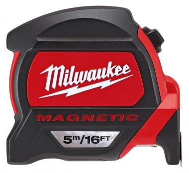 Рулетка MILWAUKEE Magnetic Tape Premium 5 м/16" 48227216 ― MILWAUKEE