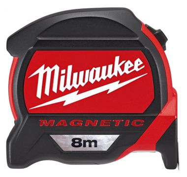 Рулетка MILWAUKEE Magnetic Tape Premium 8 м 48227308 ― MILWAUKEE