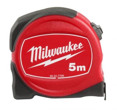 Рулетка MILWAUKEE SLIMLINE S5/25 5 м 48227706 ― MILWAUKEE