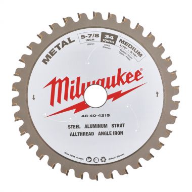 Пильный диск MILWAUKEE для циркулярной пилы по металлу 150x20x1,6x34 48404215 ― MILWAUKEE