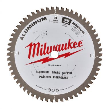 Пильный диск MILWAUKEE для циркулярной пилы по алюминию 203x5/8x2,4x58 48404345 ― MILWAUKEE