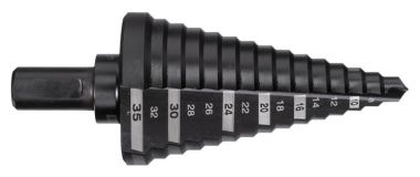 Сверло ступенчатое MILWAUKEE 6-35 мм шаги 2 мм+ 3 мм 48899335 ― MILWAUKEE