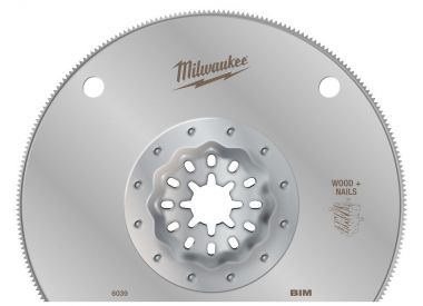 Биметаллическое полотно по мультиматериалам MILWAUKEE D 100мм для резки заподлицо 48906039 ― MILWAUKEE