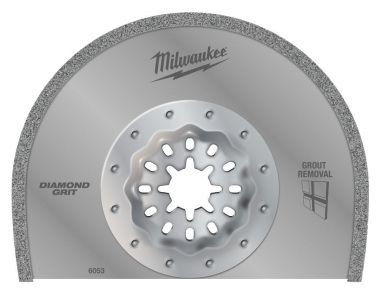 Полотно для удаления затирки с алм. напылением MILWAUKEE 2.2мм 48906053 ― MILWAUKEE