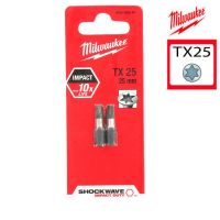 Биты для шуруповерта TX25 Shockwave MILWAUKEE 4932352443