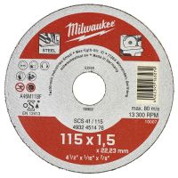 Отрезной диск по металлу SCS 41 MILWAUKEE 4932451476