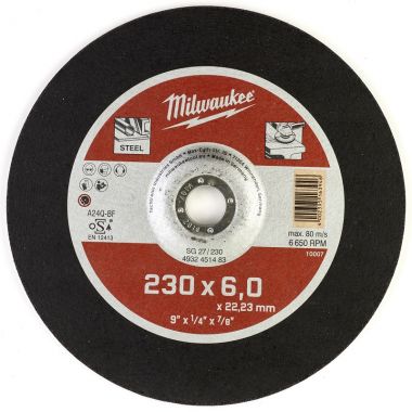 Шлифовальный диск по металлу SG 27 MILWAUKEE 4932451483 ― MILWAUKEE