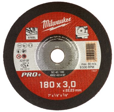 Отрезной диск MILWAUKEE SC 42/180х3 PRO+ 4932451497 ― MILWAUKEE