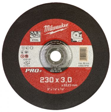 Отрезной диск MILWAUKEE SC 42/230х3 PRO+ 4932451498 ― MILWAUKEE