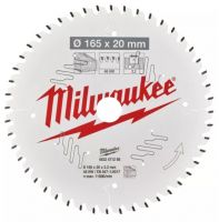Пильный диск MILWAUKEE для циркулярной пилы по дереву 165x20x2,2x48 4932471295
