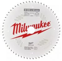 Пильный диск MILWAUKEE для циркулярной пилы по дереву 235x30x2,4x60 4932471308