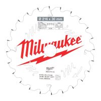 Пильный диск MILWAUKEE для торцовочной пилы по дереву 216x30x2,4x24 4932471315
