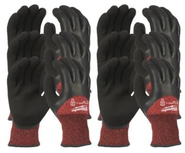 Перчатки зимние (12 шт.) XL/10 с ур. сопротивления порезам 3 MILWAUKEE 4932471612 ― MILWAUKEE