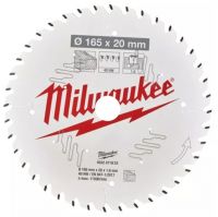 Пильный диск MILWAUKEE для циркулярной пилы по дереву 165x20x1.6x40 4932471932