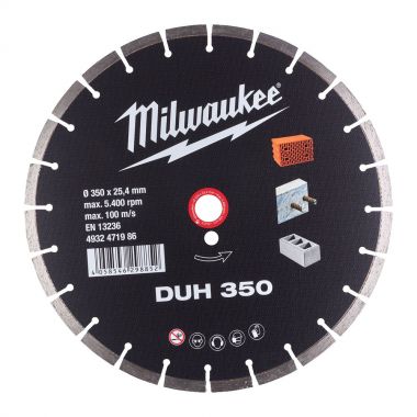 Алмазный диск MILWAUKEE DUH 350 проф. серия 4932471986 ― MILWAUKEE
