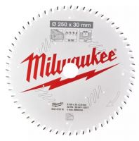 Пильный диск MILWAUKEE для торцовочной пилы по дереву 250x30x2,8x60 4932472016