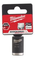 Ударная головка MILWAUKEE 3/8″ SHOCKWAVE™ IMPACT DUTY 12мм 4932478011