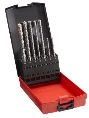 Набор буров MILWAUKEE MX4 SDS+ с 4-мя режущими кромками 4932478626 ― MILWAUKEE