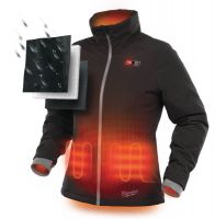 Куртка с электроподогревом женская MILWAUKEE M12 HJ LADIES-0 (XL) черная 4933451604