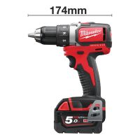 Дрель - шуруповерт MILWAUKEE M18 BLDD-502C 4933448458