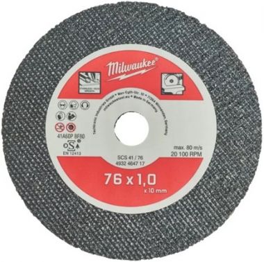 Отрезной диск по металлу SCS41/76 mm - 1pc MILWAUKEE 4932464717 ― MILWAUKEE