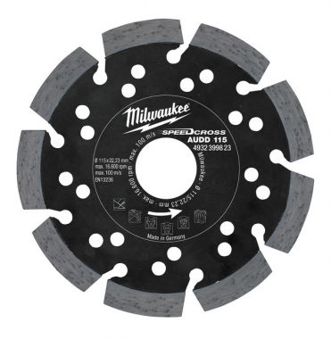Алмазный диск AUDD MILWAUKEE 4932399824 ― MILWAUKEE