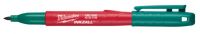 Маркер INKZALL для стройплощадки тонкий зеленый MILWAUKEE 4932492127