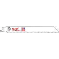 Полотно сабельное SAWZALL™ 200х3.2/2.1 THIN KERF Bi-Metal 8%Co (500шт/уп) MILWAUKEE 48016000