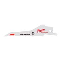 Полотно сабельное SAWZALL™ 85x0.8 DUCTWORK для металла толщ. до 0.6мм (5шт/уп) (экоупак.) MILWAUKEE 48471630