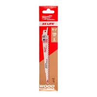 Полотно сабельное SAWZALL™ 150х5 THIN KERF FANG TIP Bi-Metal 8%Co (5шт/уп) (S611DF) GEN II (экоупак. MILWAUKEE 48475035