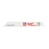 Полотно сабельное SAWZALL™ 150х3.2/2.1 THIN KERF Bi-Metal 8%Co (5шт/уп) (экоупак.) Арт. MILWAUKEE 48475091