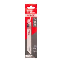 Полотно сабельное SAWZALL™ 150х1.8 THIN KERF Bi-Metal 8%Co (5шт/уп) GEN II (экоупак.) Ар MILWAUKEE 48475182