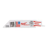 Полотно сабельное SAWZALL™ 100х1.0 THIN KERF Bi-Metal 8%Co (5шт/уп) (экоупак.) Арт. 4847 MILWAUKEE 48475185