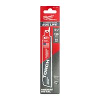 Полотно сабельное SAWZALL™ TORCH CARBIDE 150x10 (5шт/уп) (экоупак.) MILWAUKEE 48475551