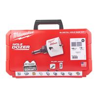 Набор биметаллических коронок Hole Dozer MILWAUKEE Holesaw kit 7 - 1 pc 4932459652
